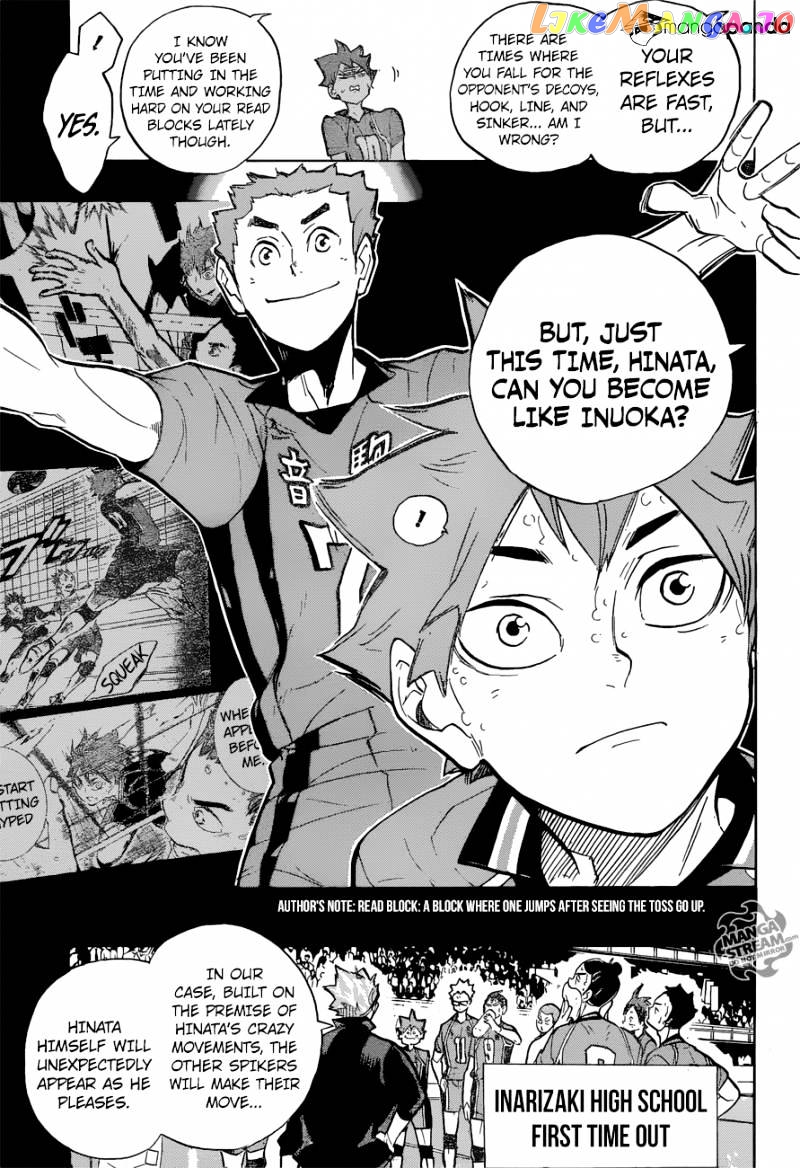 Haikyuu!!, Chapter 257 image 06
